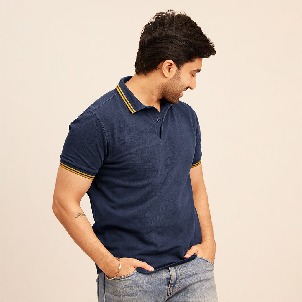 Polo t shirt outlet label